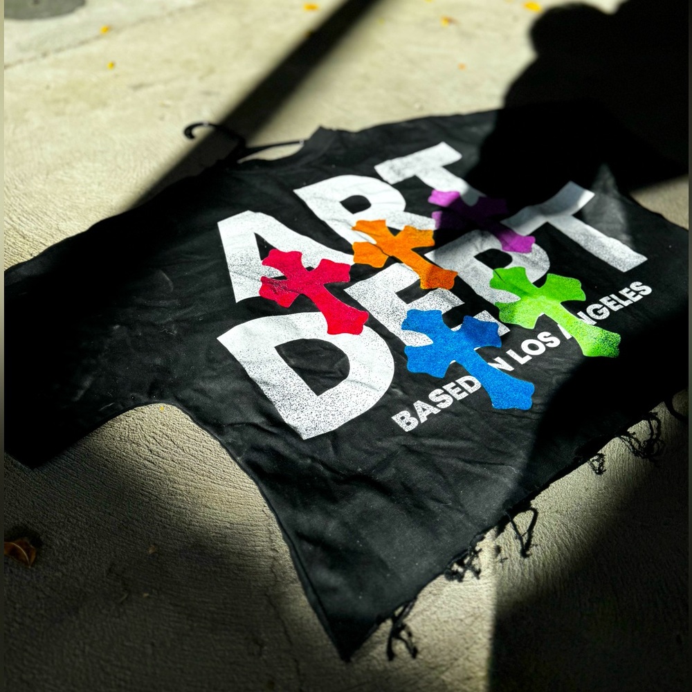 "THE LAST SUPPER", Amare Distressed Tee